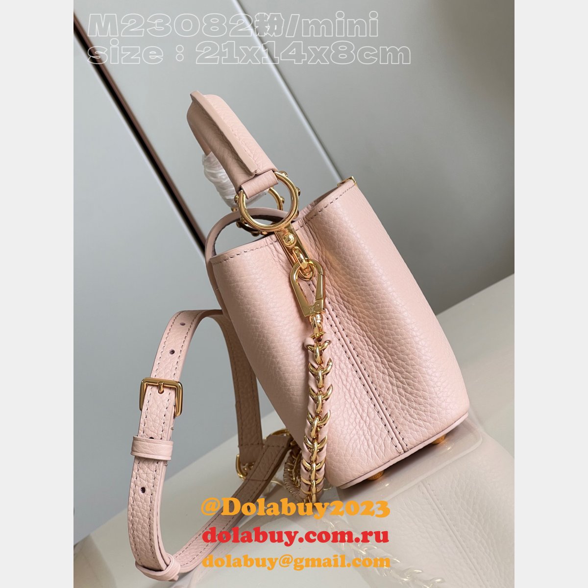Capucines M23082 Louis Vuitton Inspired Best High Quality Bag