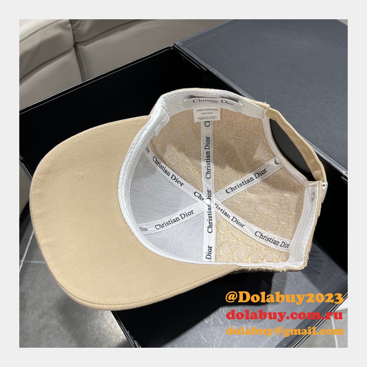 Wholesale Dior Replica AAA+ Hats Caps Outlet