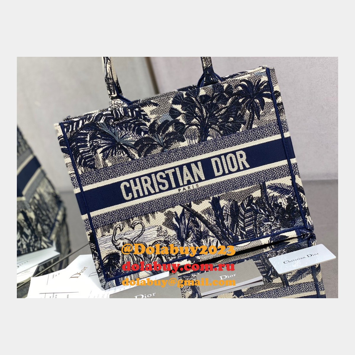 Dior CD Book Tote Bag for women Replica Designer bags