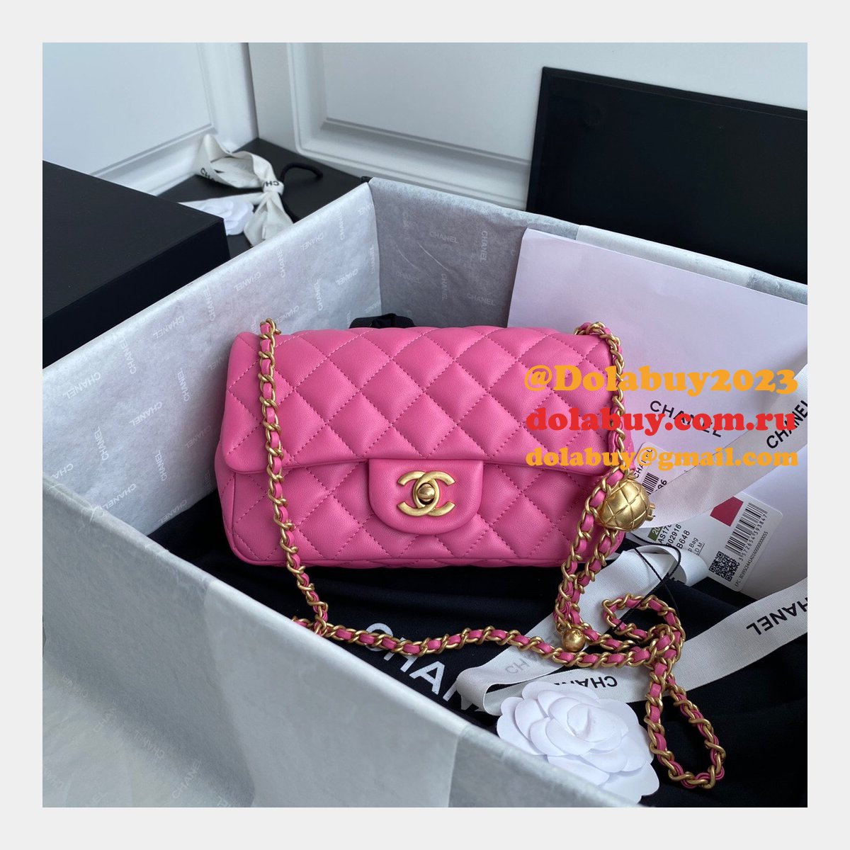 CC Replica Flap Bags 20CM AS1787 Top Handle