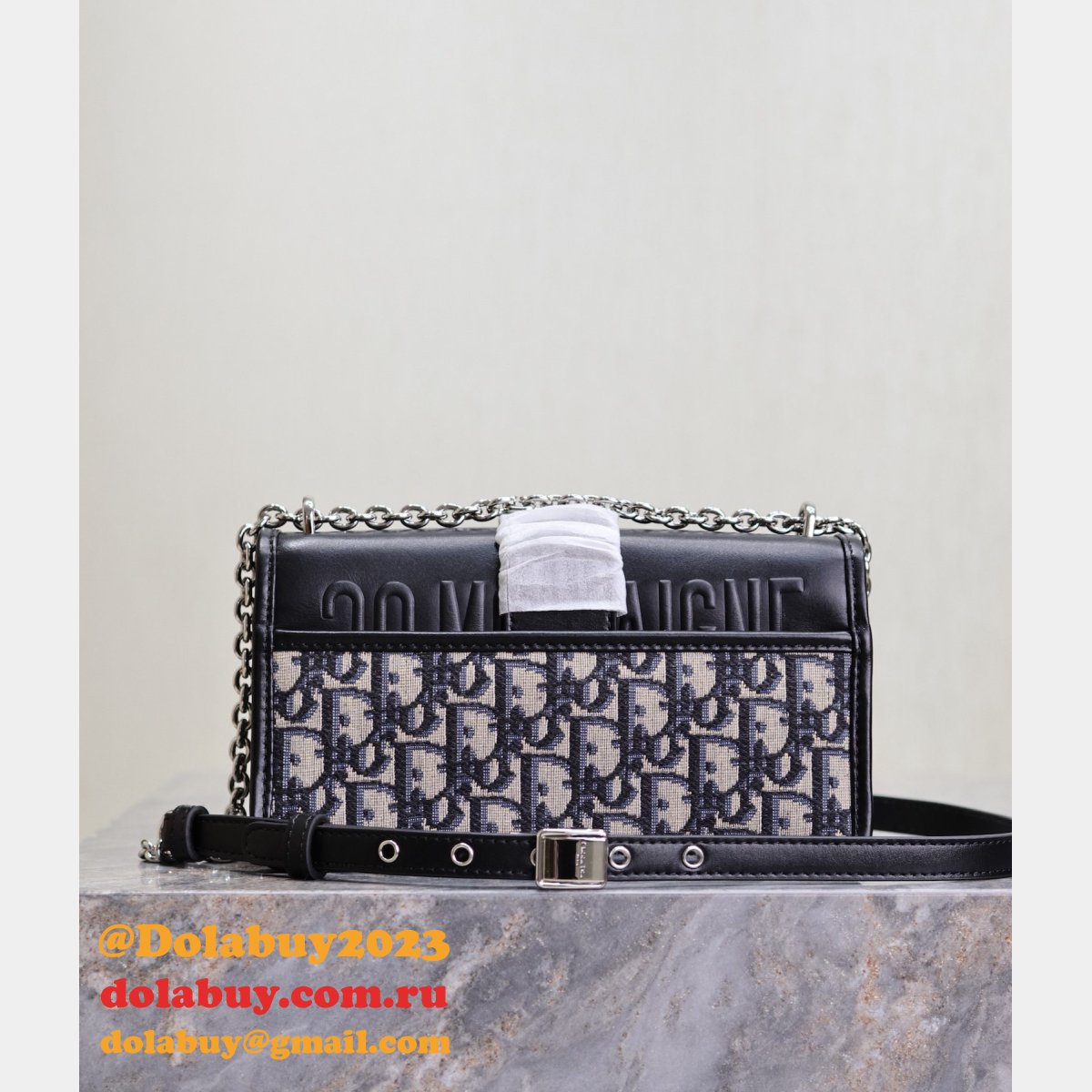 7 Star Dior 30 Montaigne East-West Chain Bag
