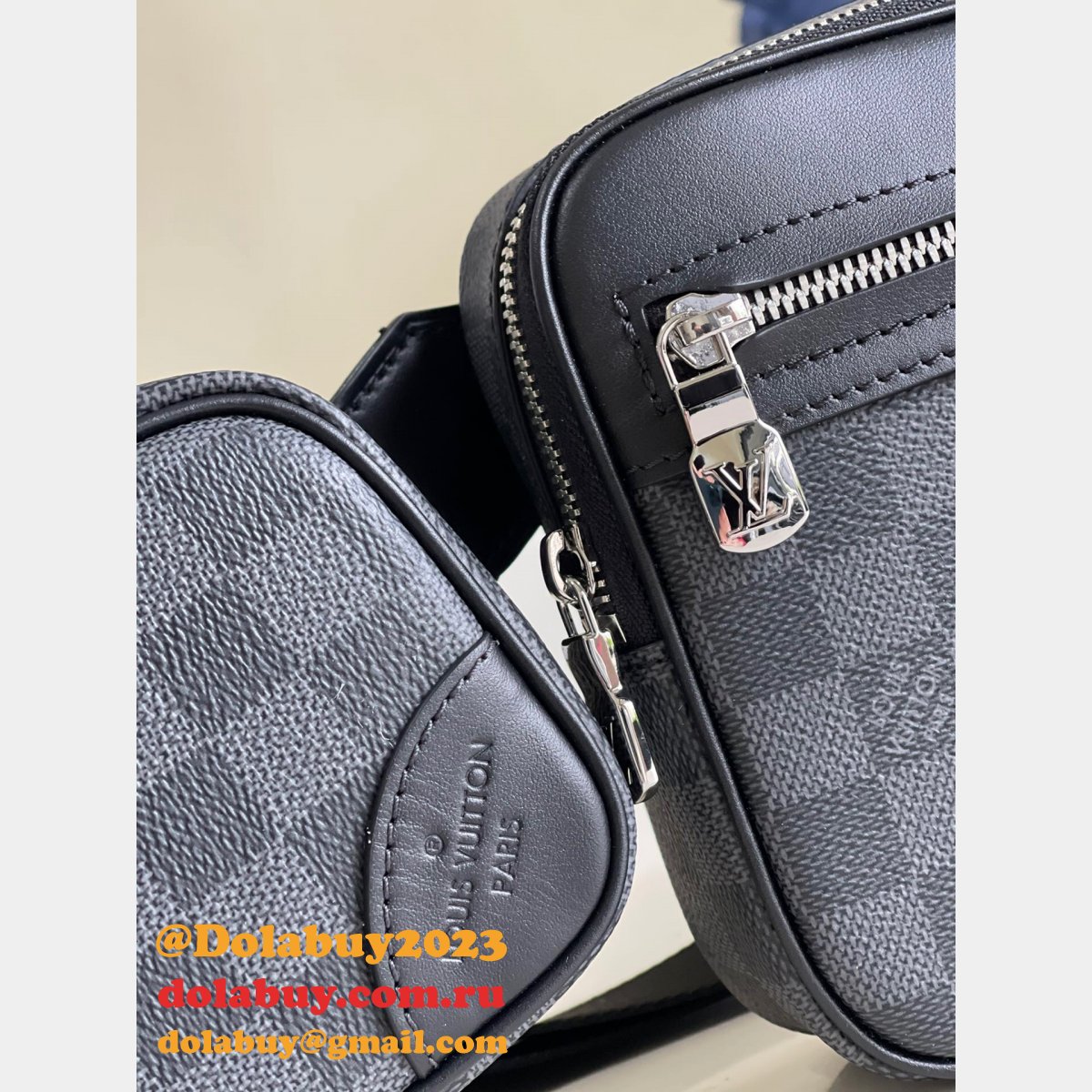 Louis Vuitton Scott Messenger Damier Graphite Canvas N50018 Bags