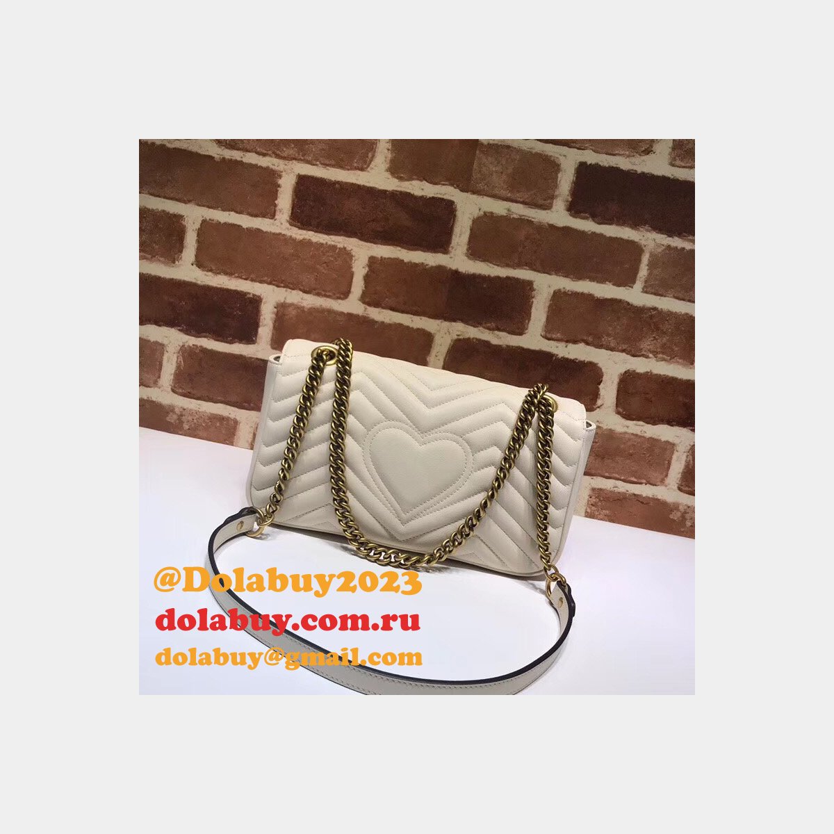 G*u*i gg marmont replica 443497 ladies shoulder bag
