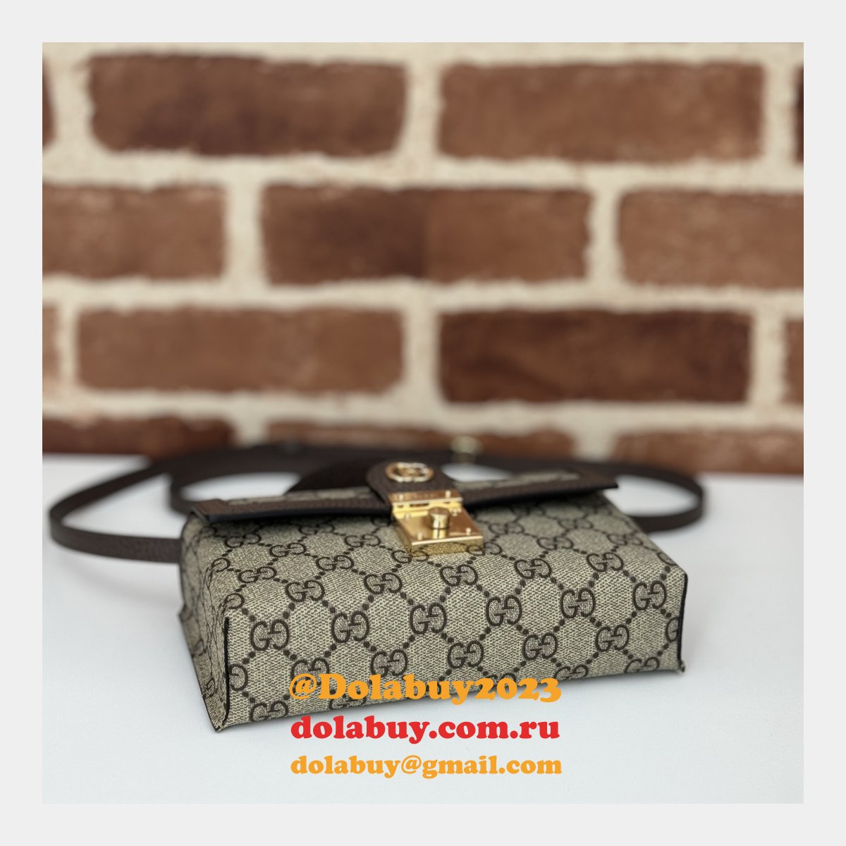 ophidia 1:1 mirror ebony supreme 772314 inspired G*u*i bag