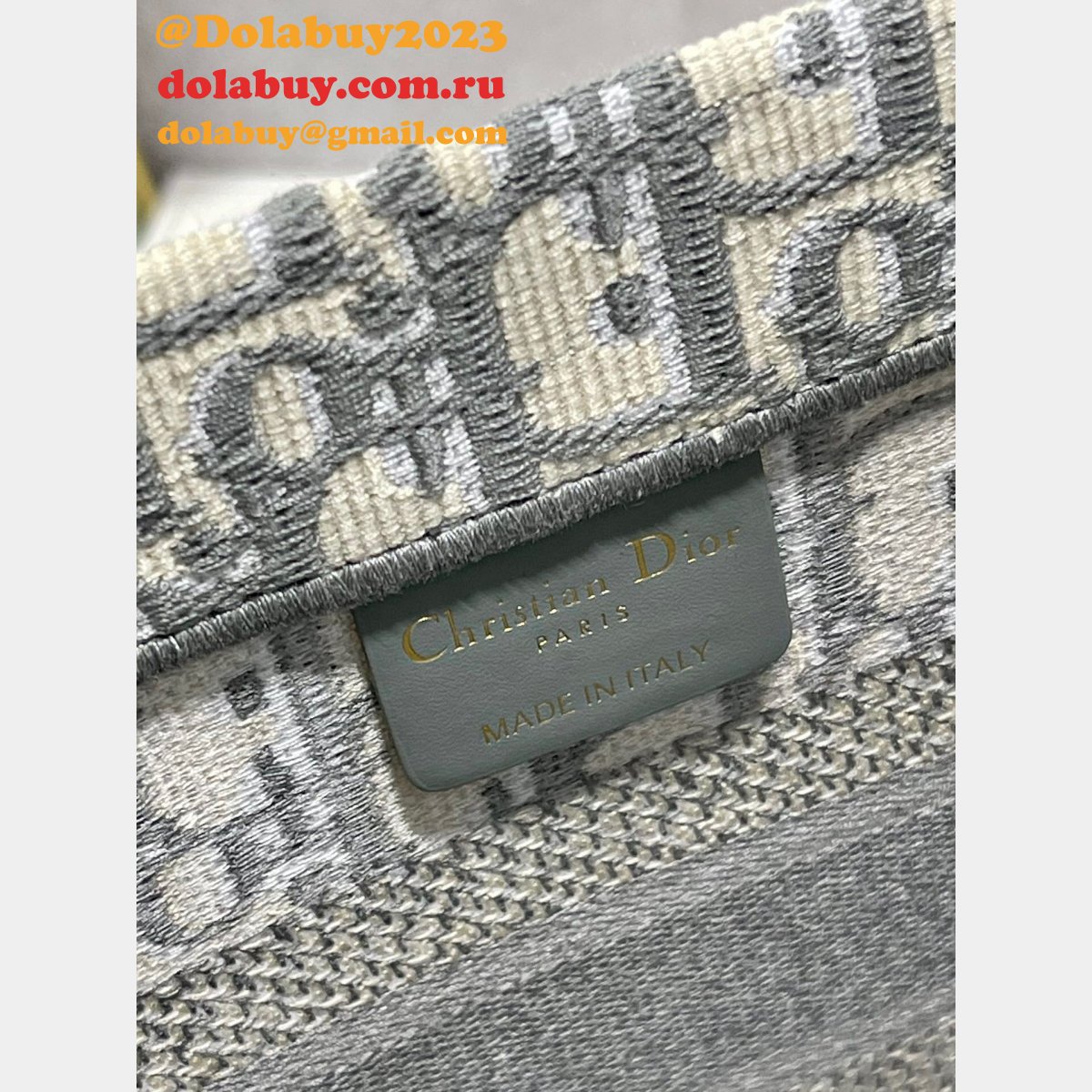 Sell Online Luxury Designer CD Book Tote Replica Handbags