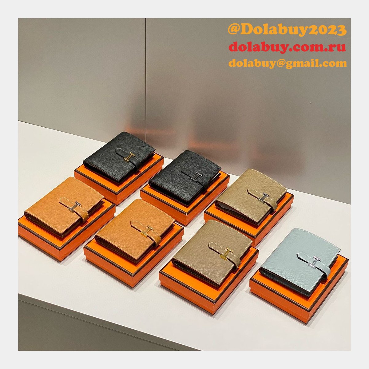 High Quality Luxury HERMES Best Epsom Wallet