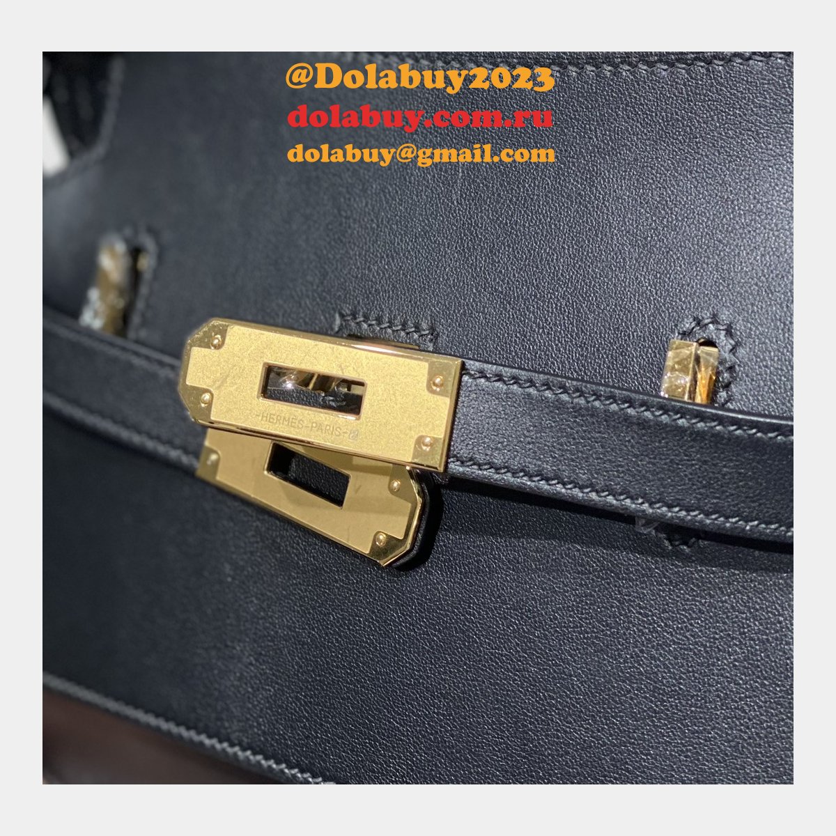7 Star herems JYPSIERE MINI CALF leather handbag