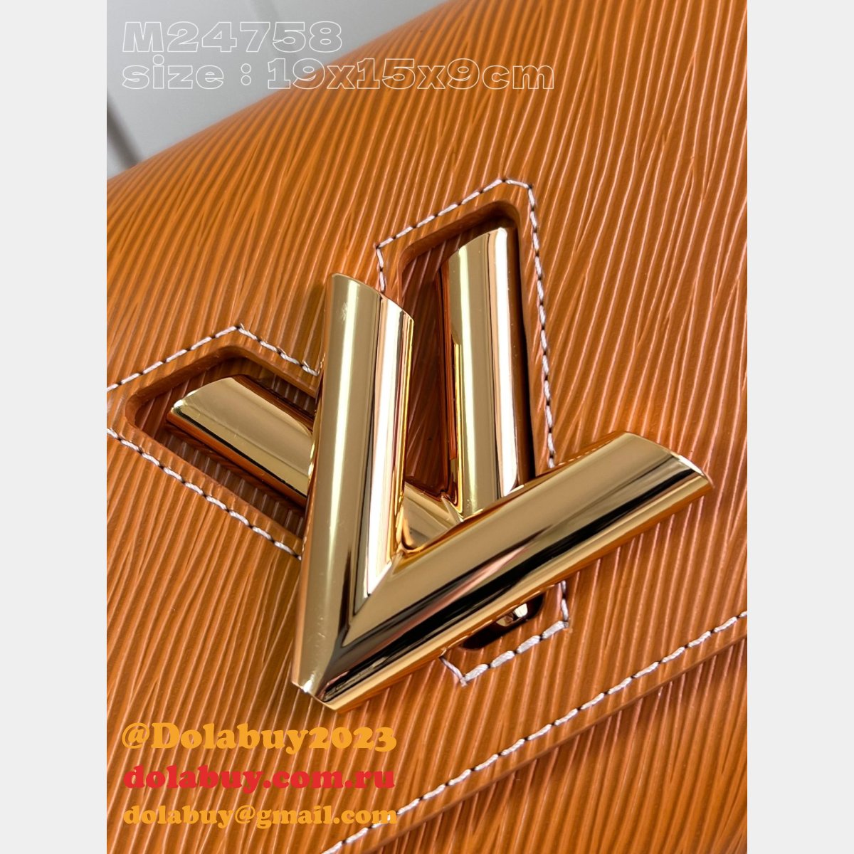 Twist PM Epi 1:1 Mirror Copy M24758 Louis Vuitton Fake Bag