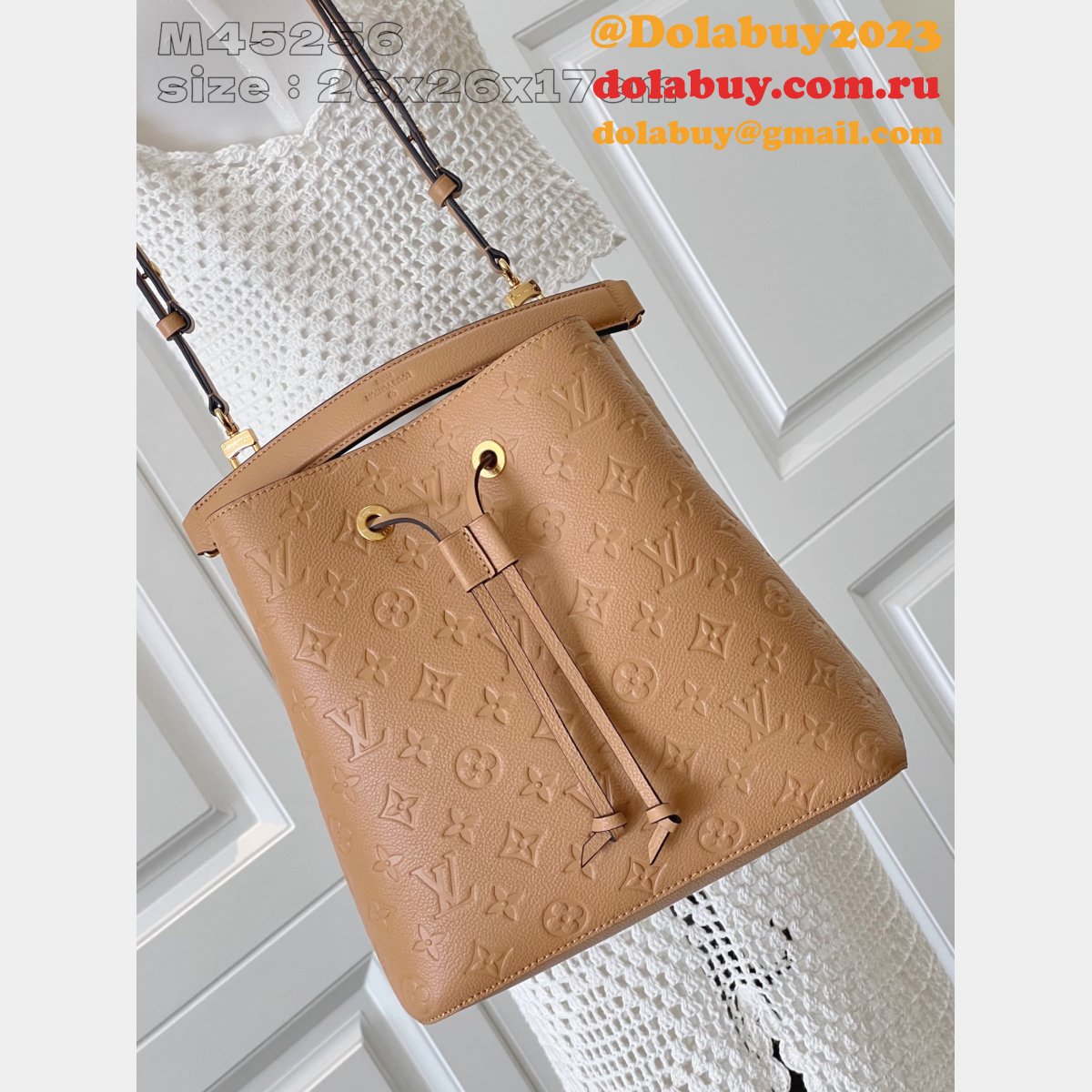 Louis Vuitton Copy NéoNoé M11815 1:1 Mirror High Quality Bag