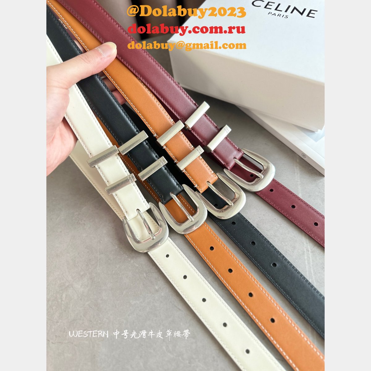 Wholesale Perfect CELINE 25MM Best belt
