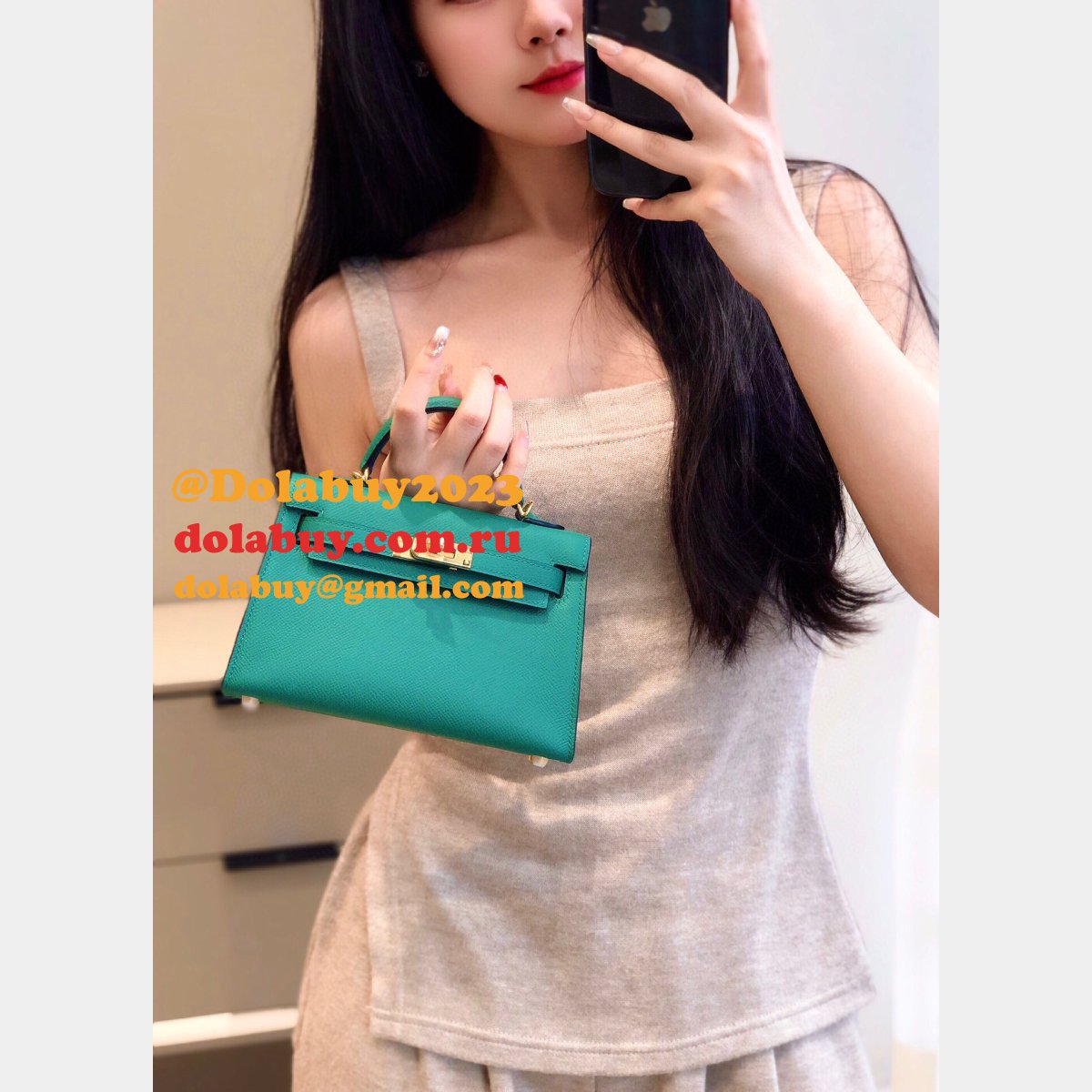 Buy Designer Best Replica Hermes Kelly 19CM Mini Bags Online