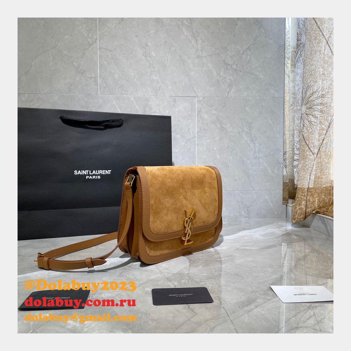 Solferino shoulder Replica 635025 bag Saint Laurent