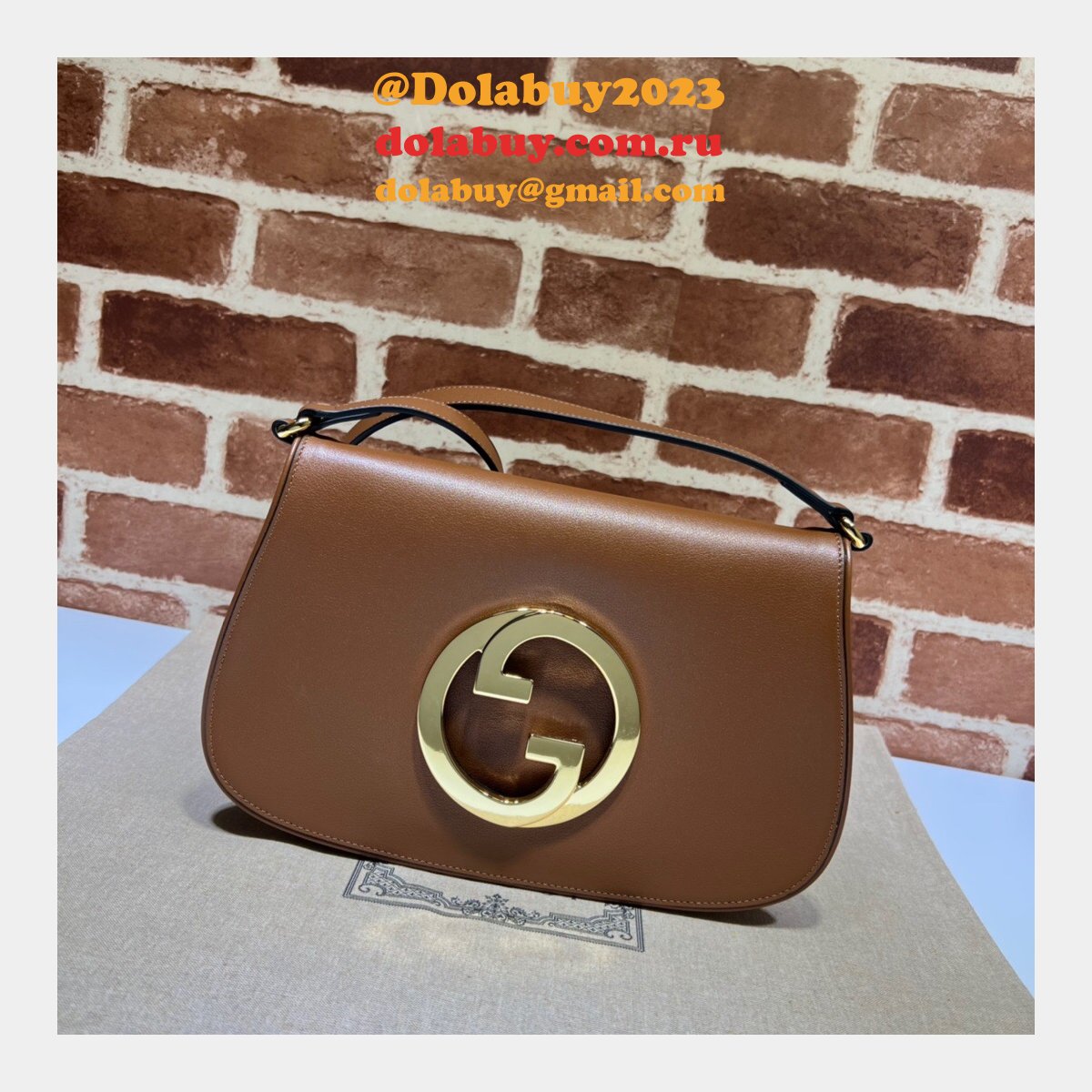 dolabuy website to buy replica G*u*i 699268 blondie shoulder bag