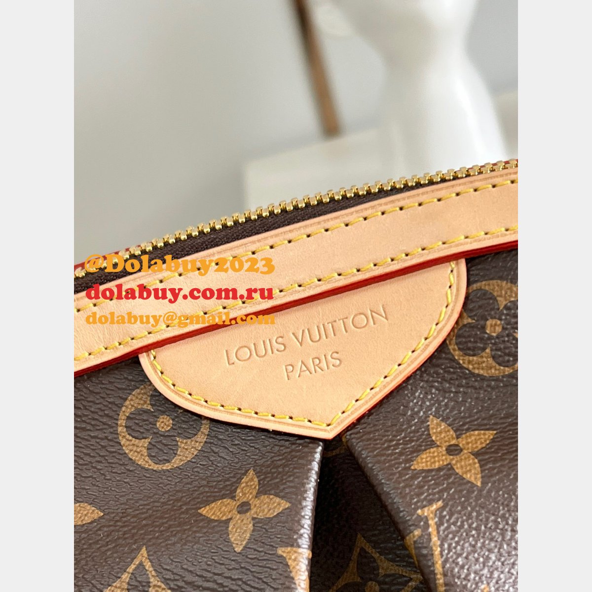 Louis Vuitton Replicas Designer Monogram Tivoli M40144/M40143 Handbag