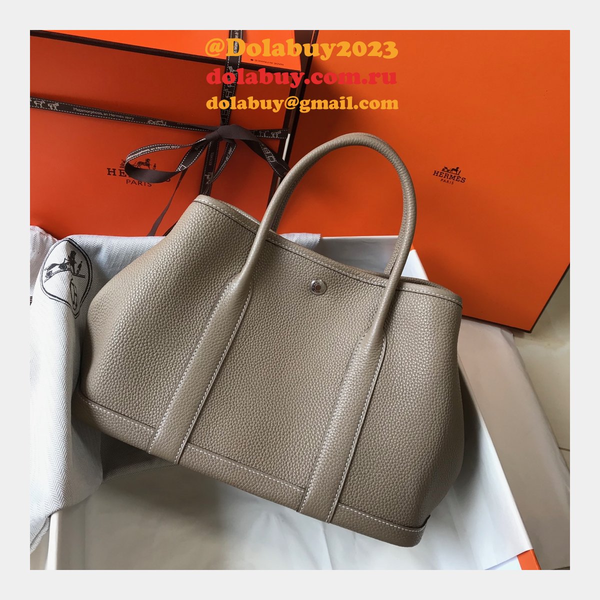 Replica Hermes Customize Garden Party Handbag UK Store
