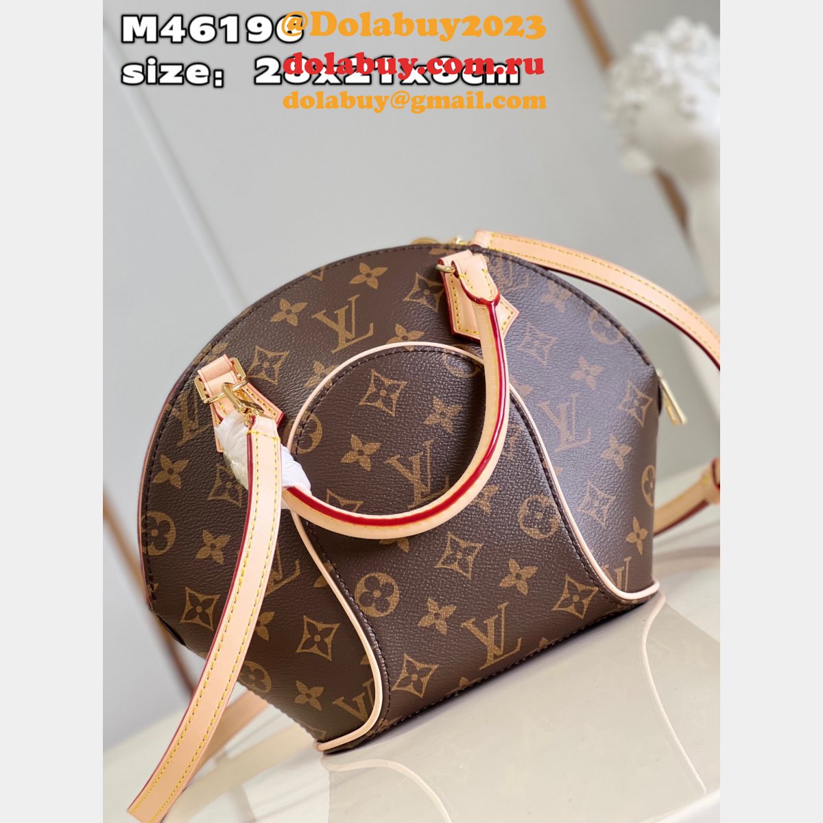 Ellipse Designer Louis Vuitton Replica Monogram M46196 Bag