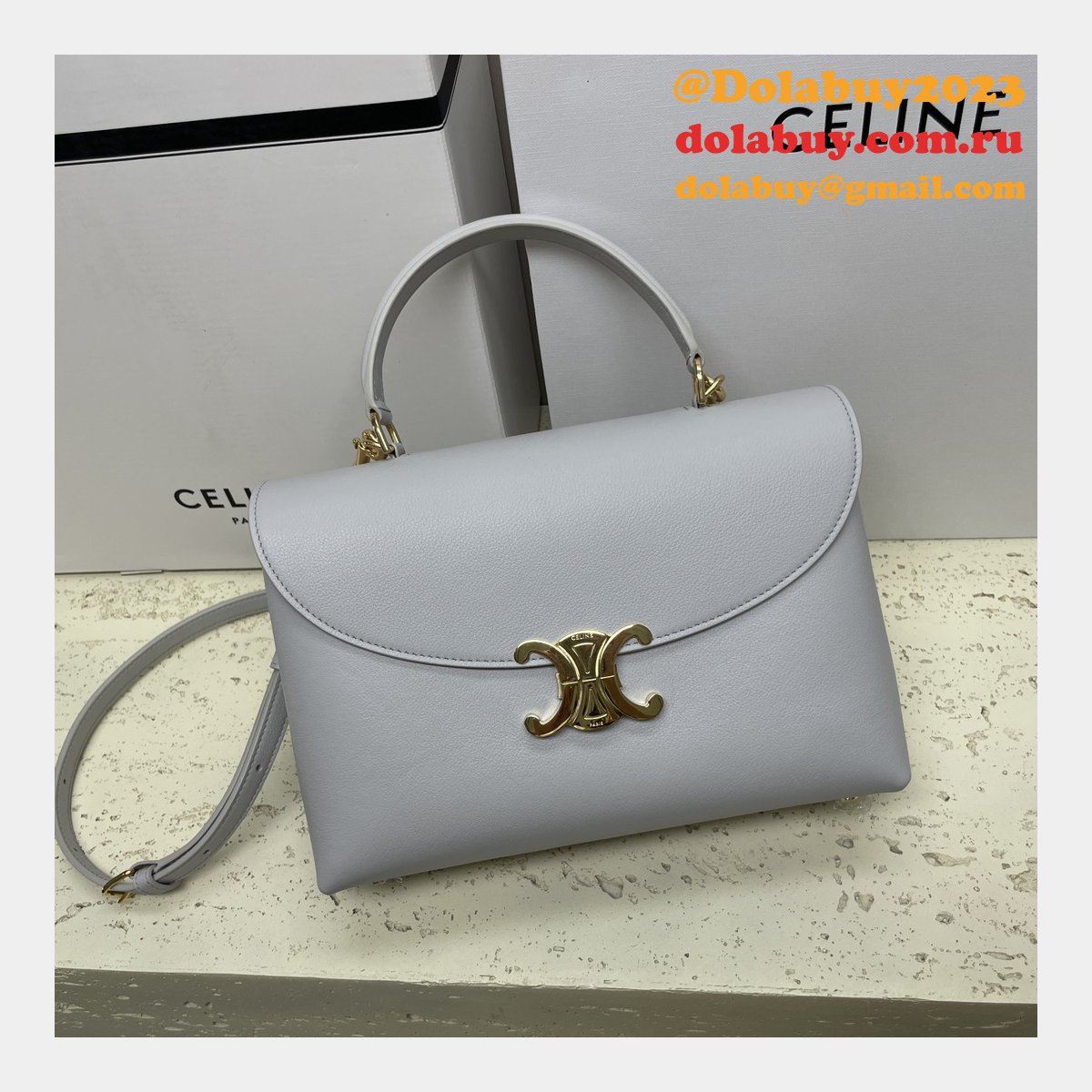 AAA+ Celine Replica 117523 Nino Supple 7 Star Bag