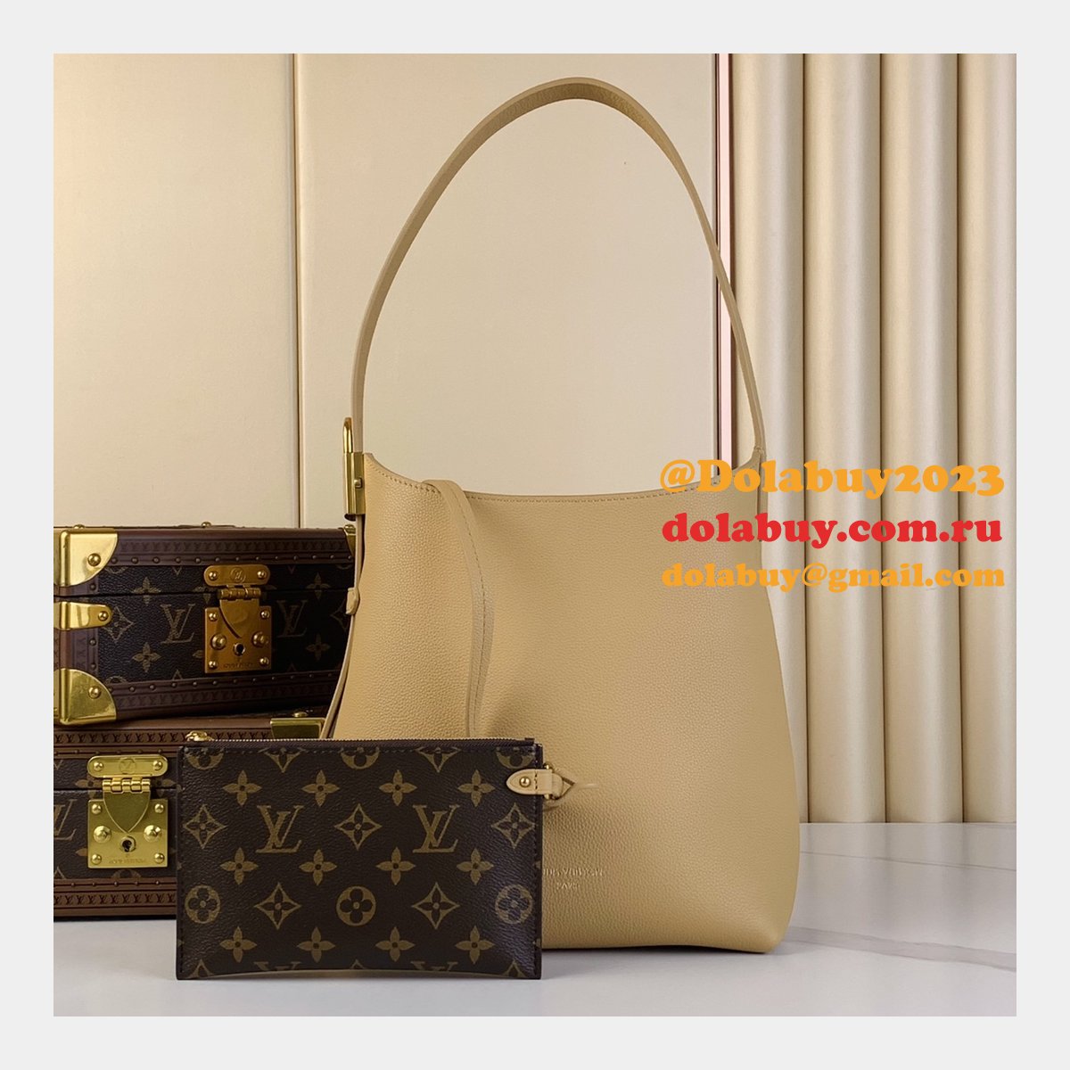 Fashion Low Key Hobo M25352/M25354 Knockoff Louis Vuitton Bag