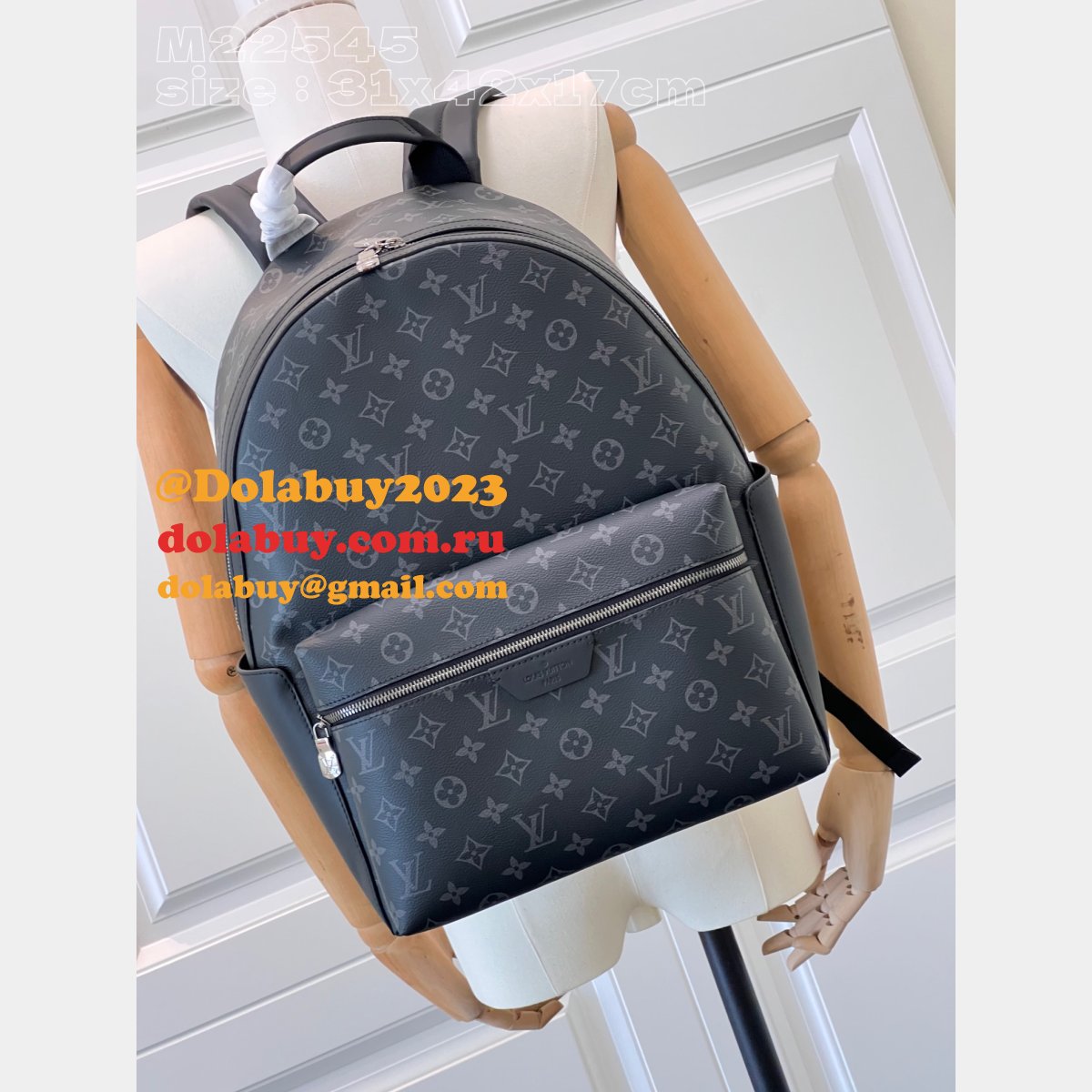 Perfect Copy Louis Vuitton Discovery Backpack Eclipse Men M22545 Bags