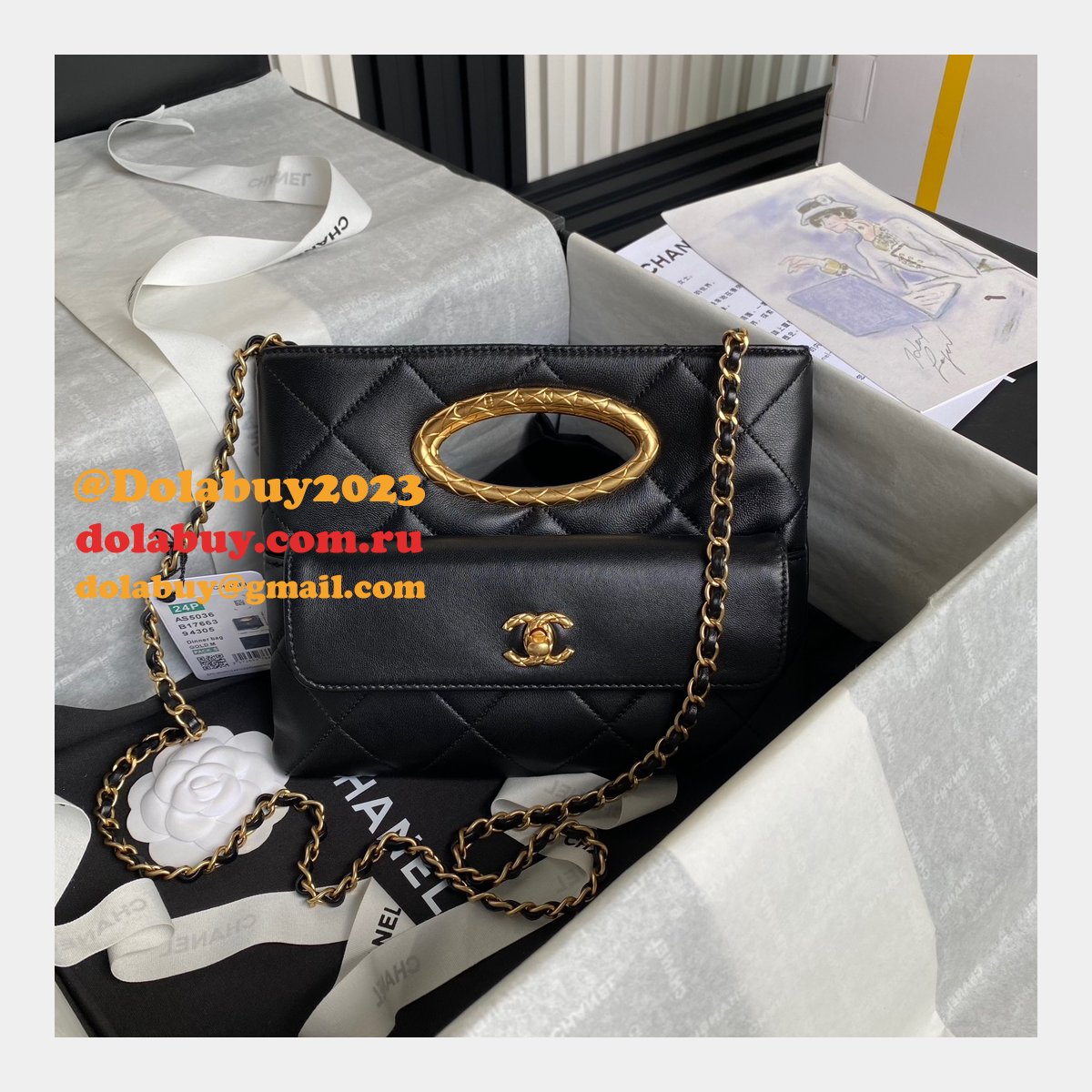 Copies Of Designer AS5038/AS5036 Shopping Tote Bag