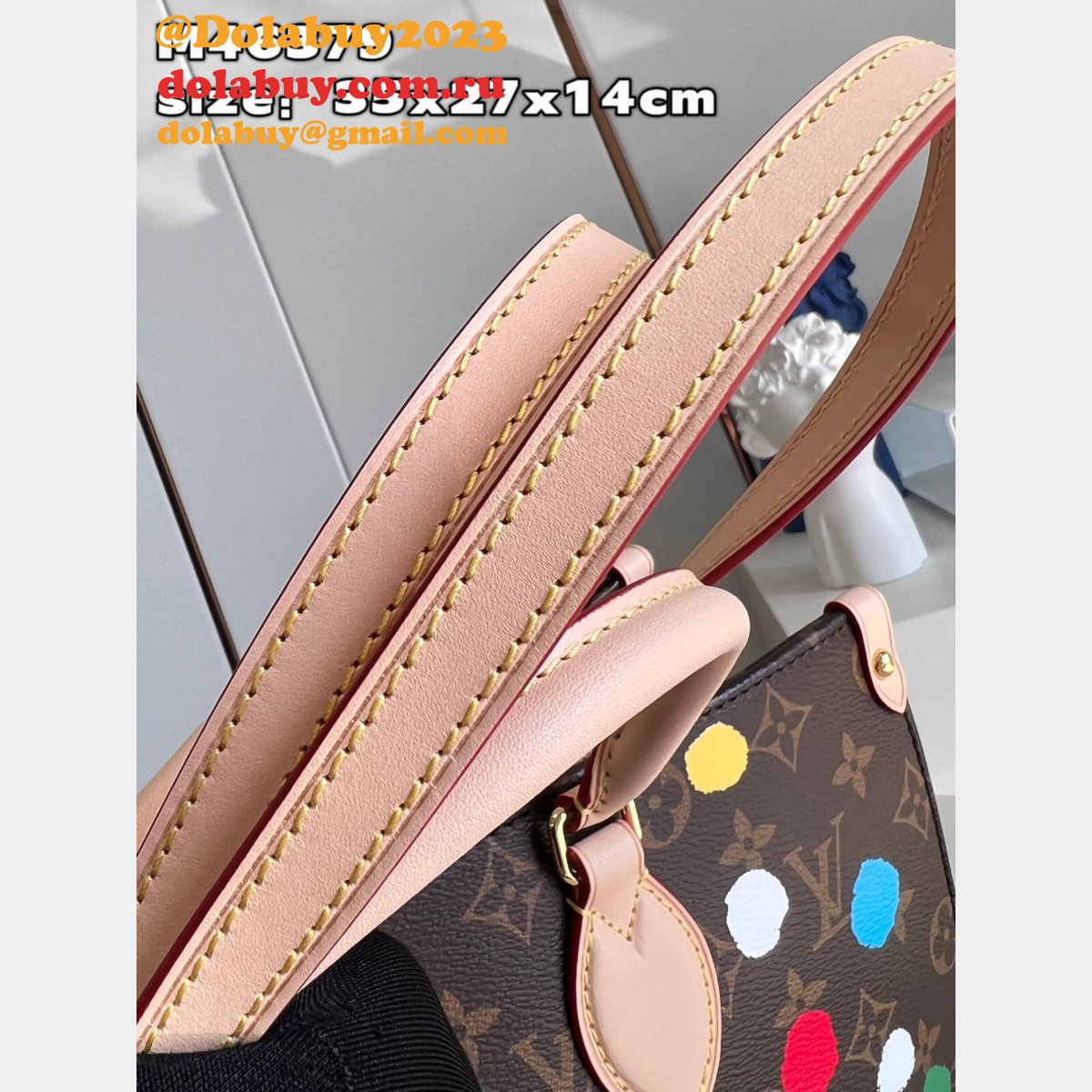 Perfect Louis Vuitton M46379 LV x YK OnTheGo Cheap Monogram