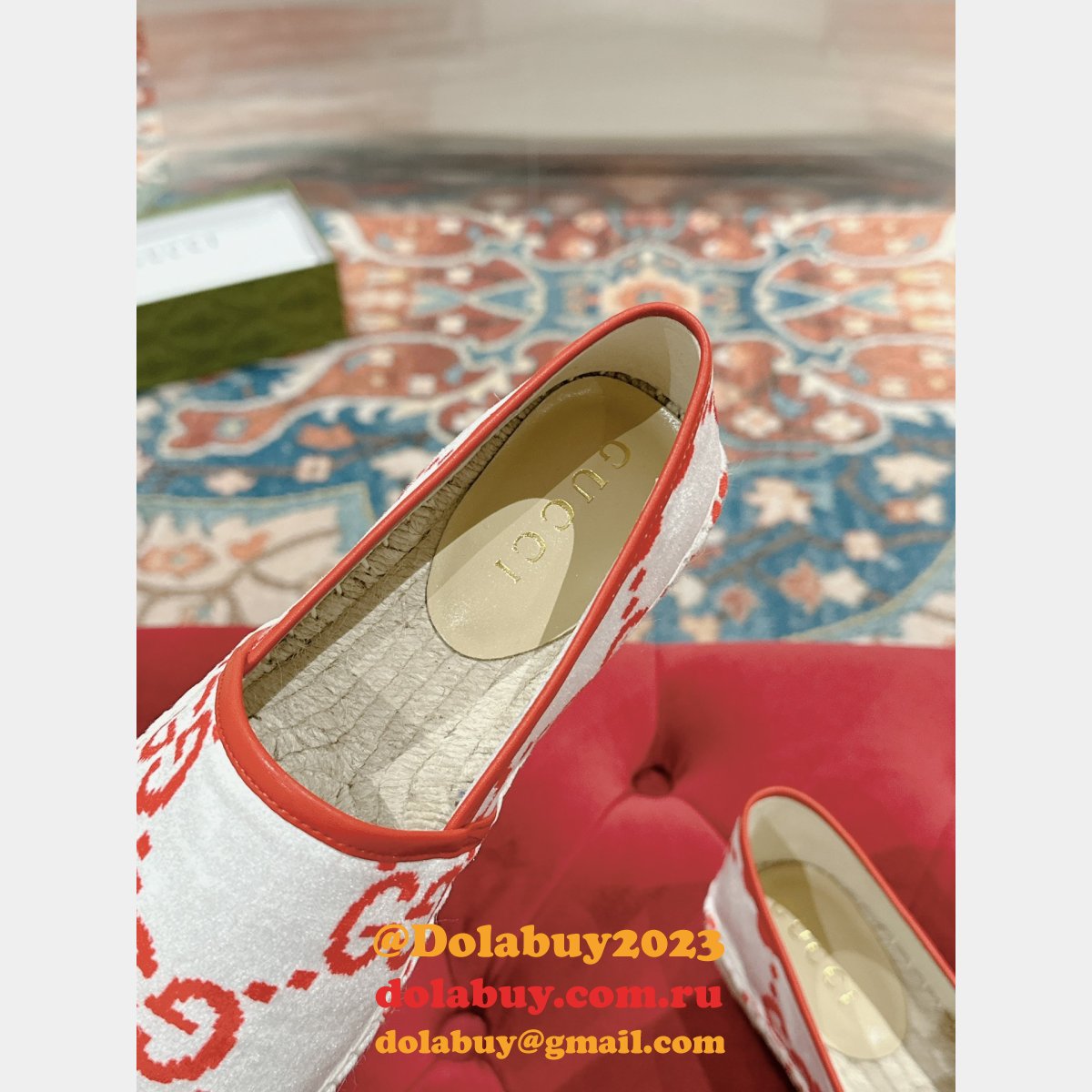 7 star wholesale G*u*i women espadrille