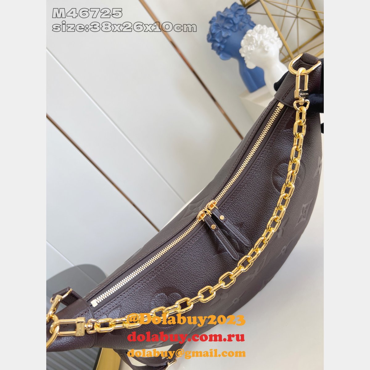 Louis Vuitton Luxury Loop Hobo Bag M14042 New 2025 Bag