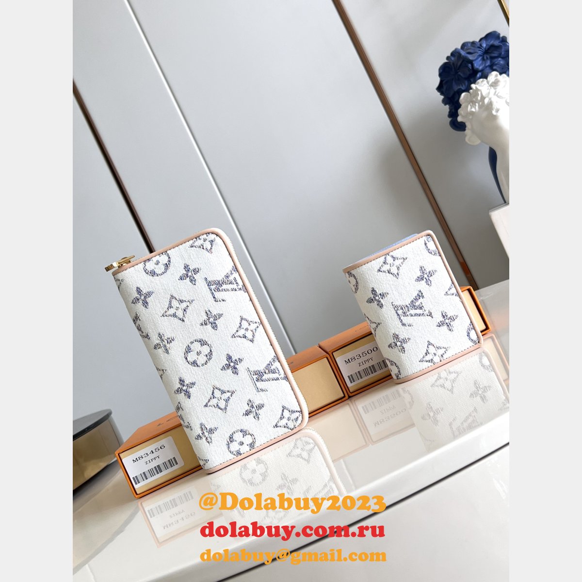 Replica M83500 & M83456 Lou Zippy Shop Louis Vuitton 7 Star Wallet