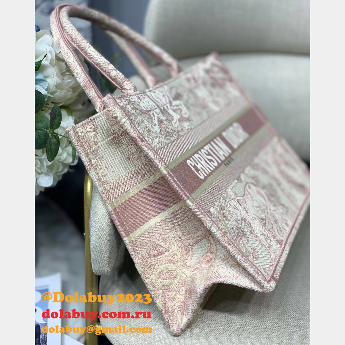 AAA+ Christian Dior CD Book Tote Top Quality Bags