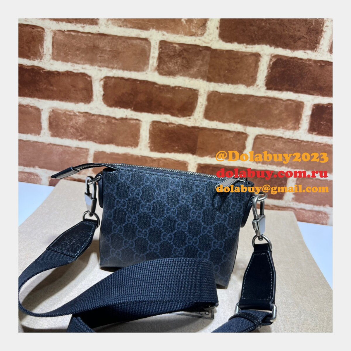 dolabuy G*u*i perfect fake 723306 messenger interlocking g bag
