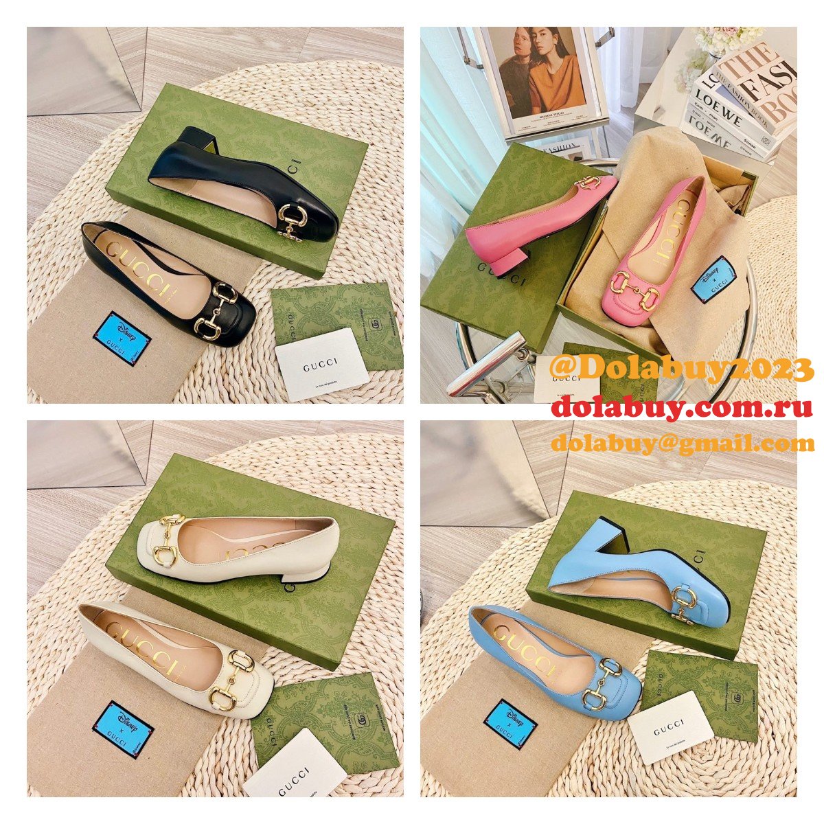aaa+ G*u*i replica horsebit loafers calfskin shoes