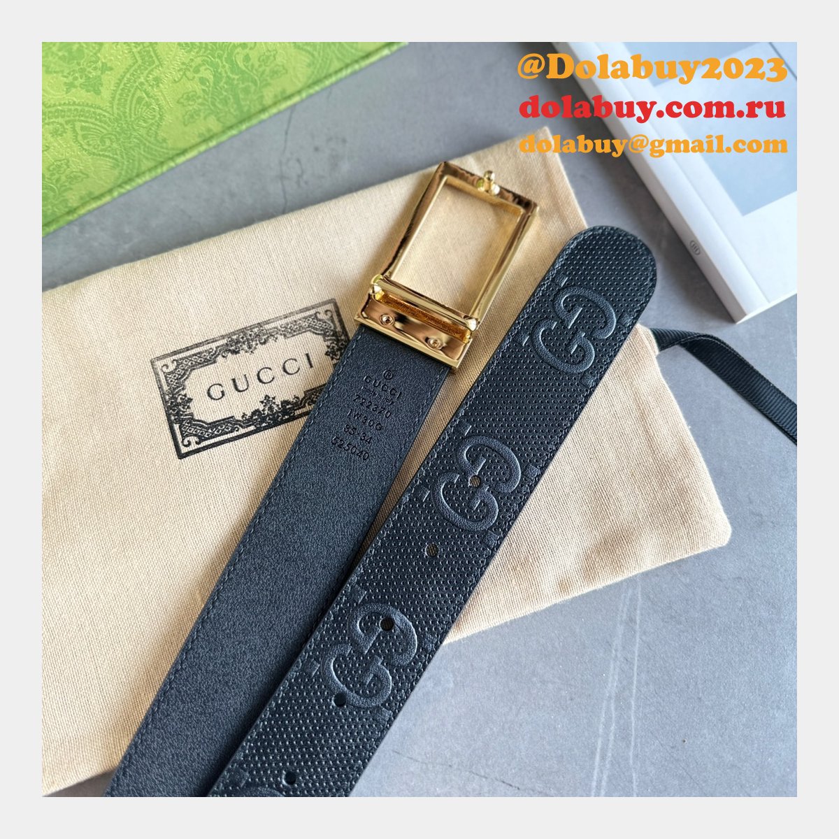 7 Star GG 35mm Designer UK belt