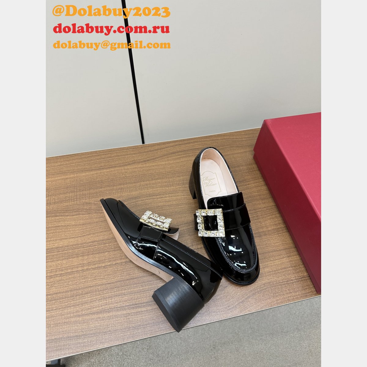 roger u1u1er viv replica rangers buckle-embellished loafers shoes