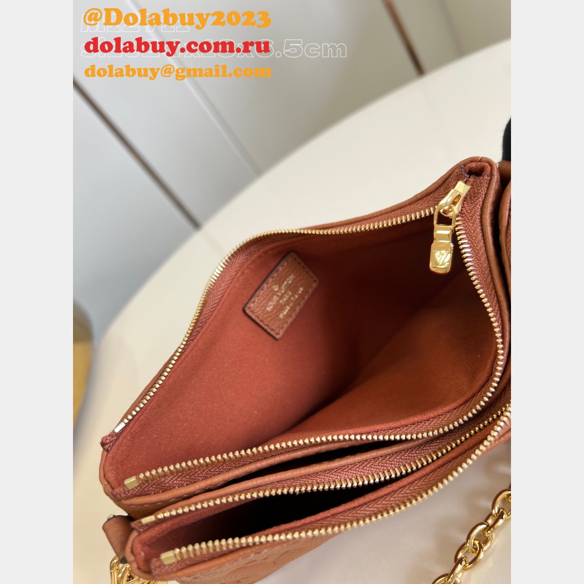 Louis Vuitton 7 Star Liv Pochette M11916 Top Quality Brown Bag
