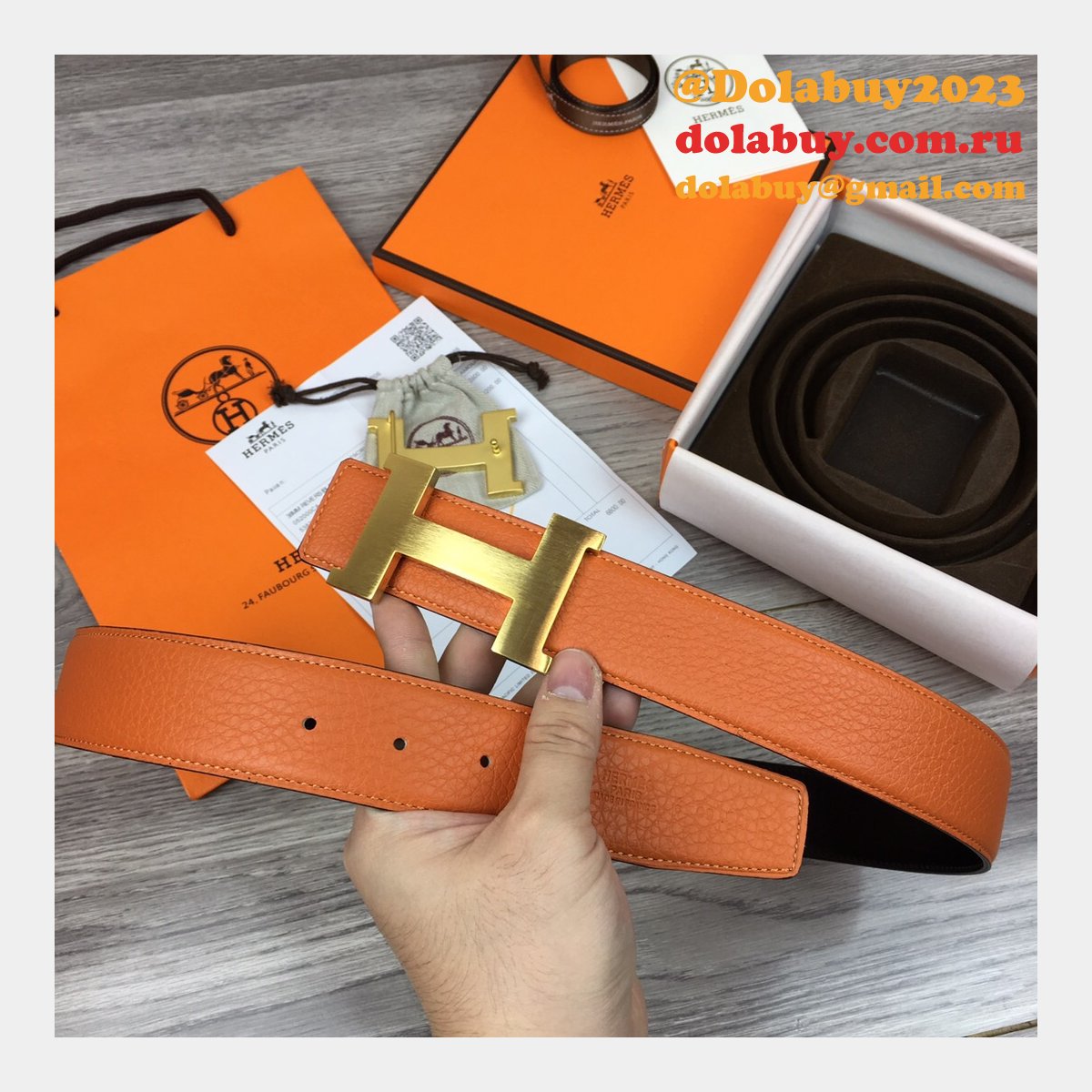 Hermes Outlet 1:1 Replica Belts 38mm 7 Star