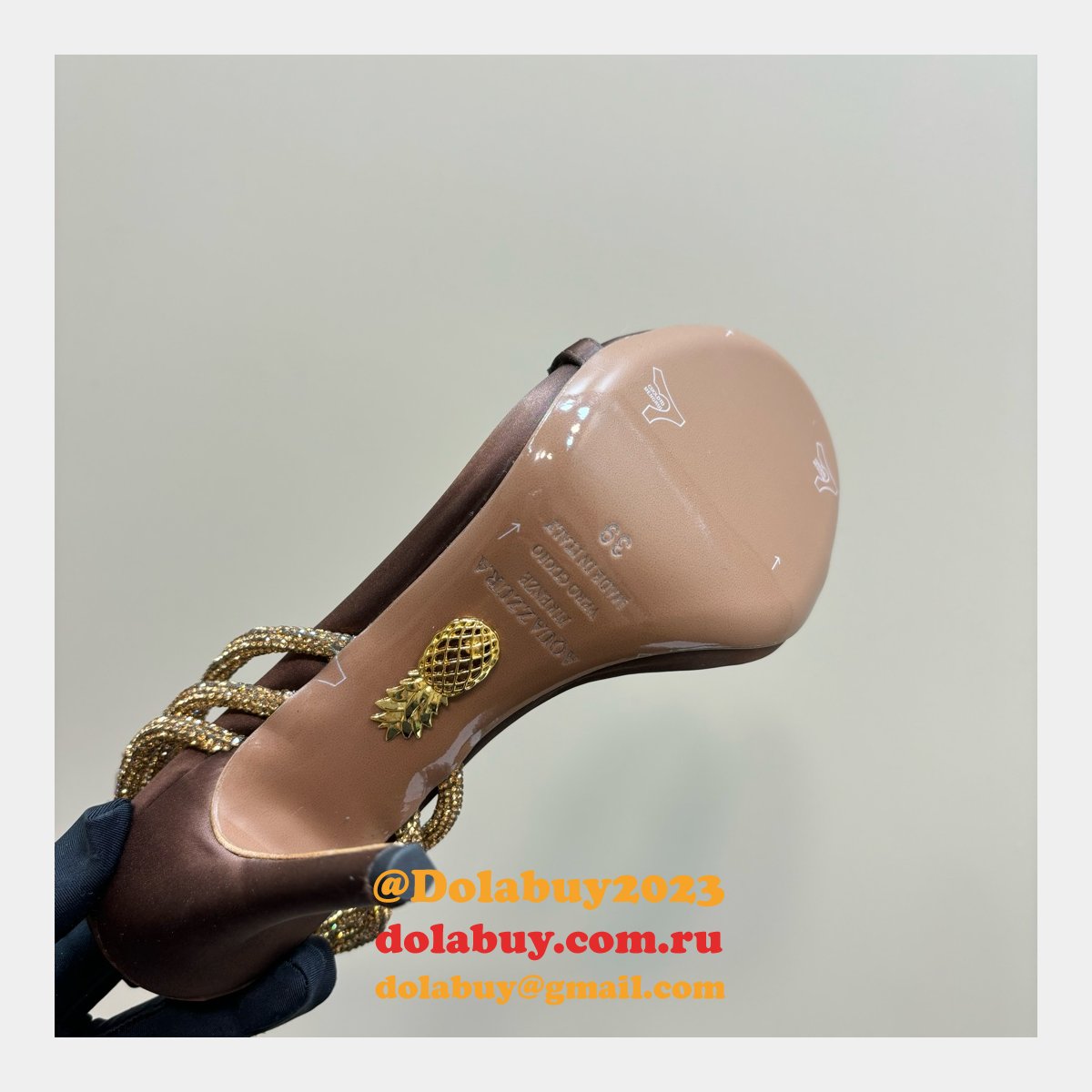 Top Quality AAA+ Aquazzura High-heeled Sandals 10CM