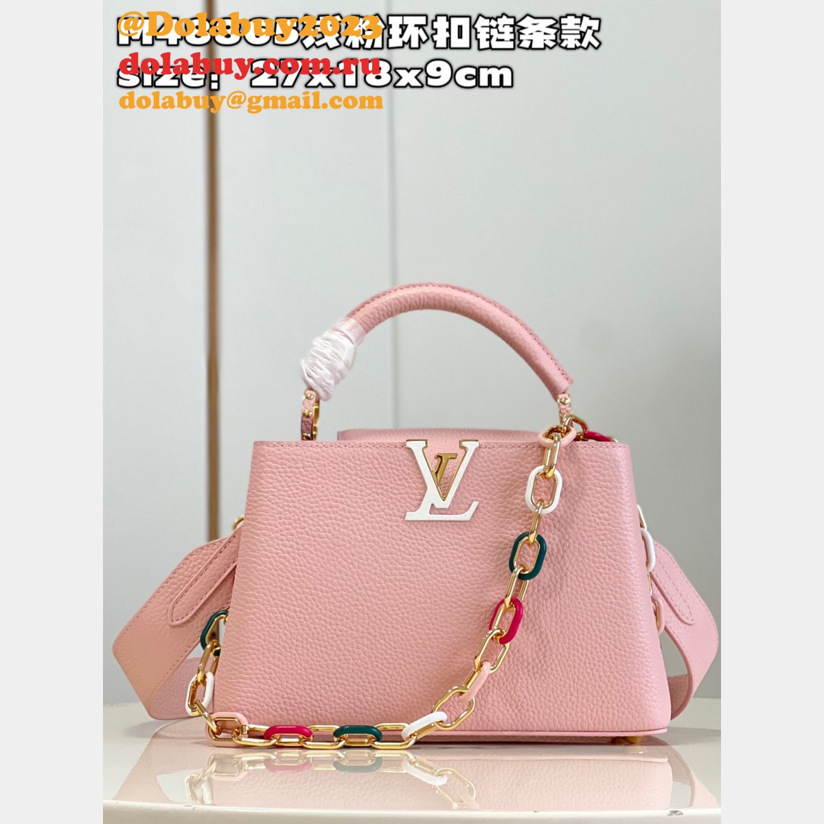 Capucines Louis Vuitton High Quality Fake M48865 Handbag