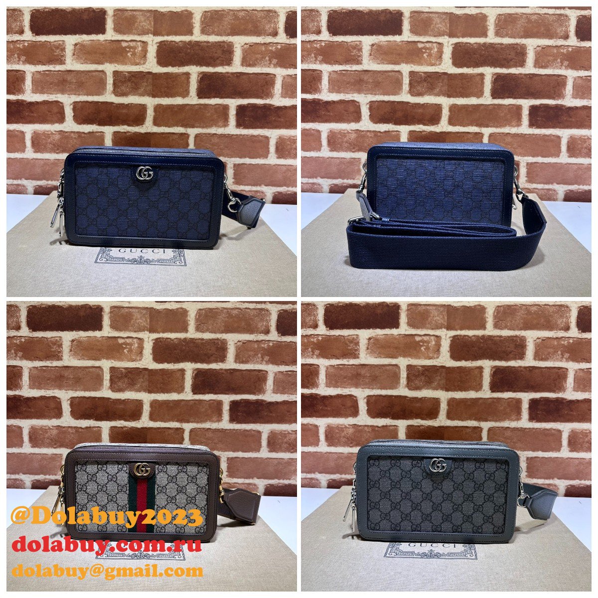 duplicate ophidia gg canvas G*u*i 771174 designer fake bag