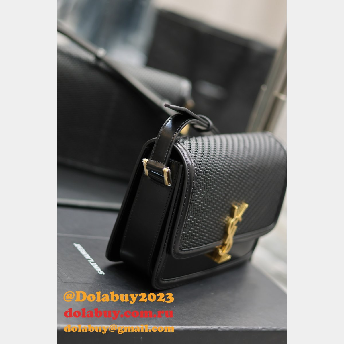 YSL-634306/634305 REPLICA RUE DE SOLFERINO BAG