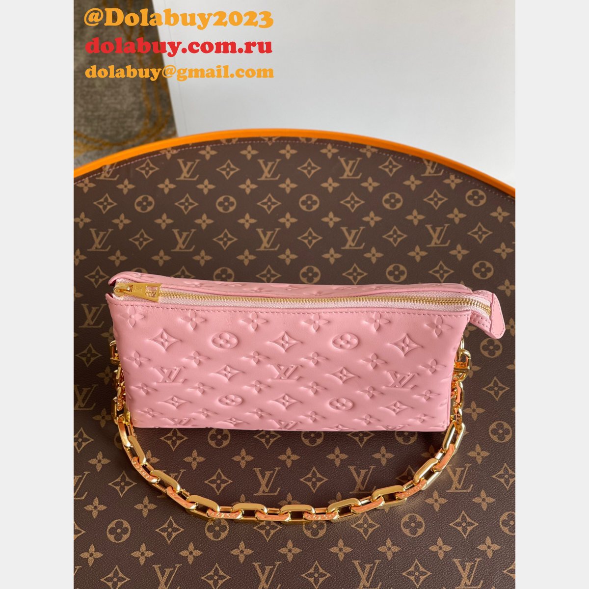 Replica Wholesale Louis Vuittons Coussin PM H27 M59276 Pinks Bags