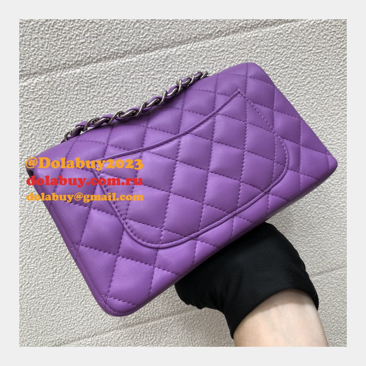 Wholesale CC Lambskin Flap Perfect 20CM Bag 1116
