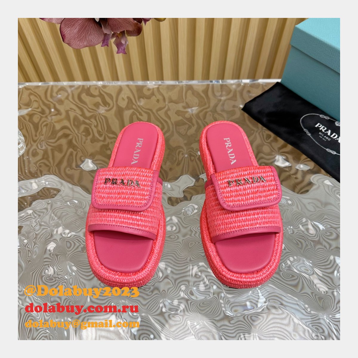 Best Prada 7 Star summer slipper Wholesale