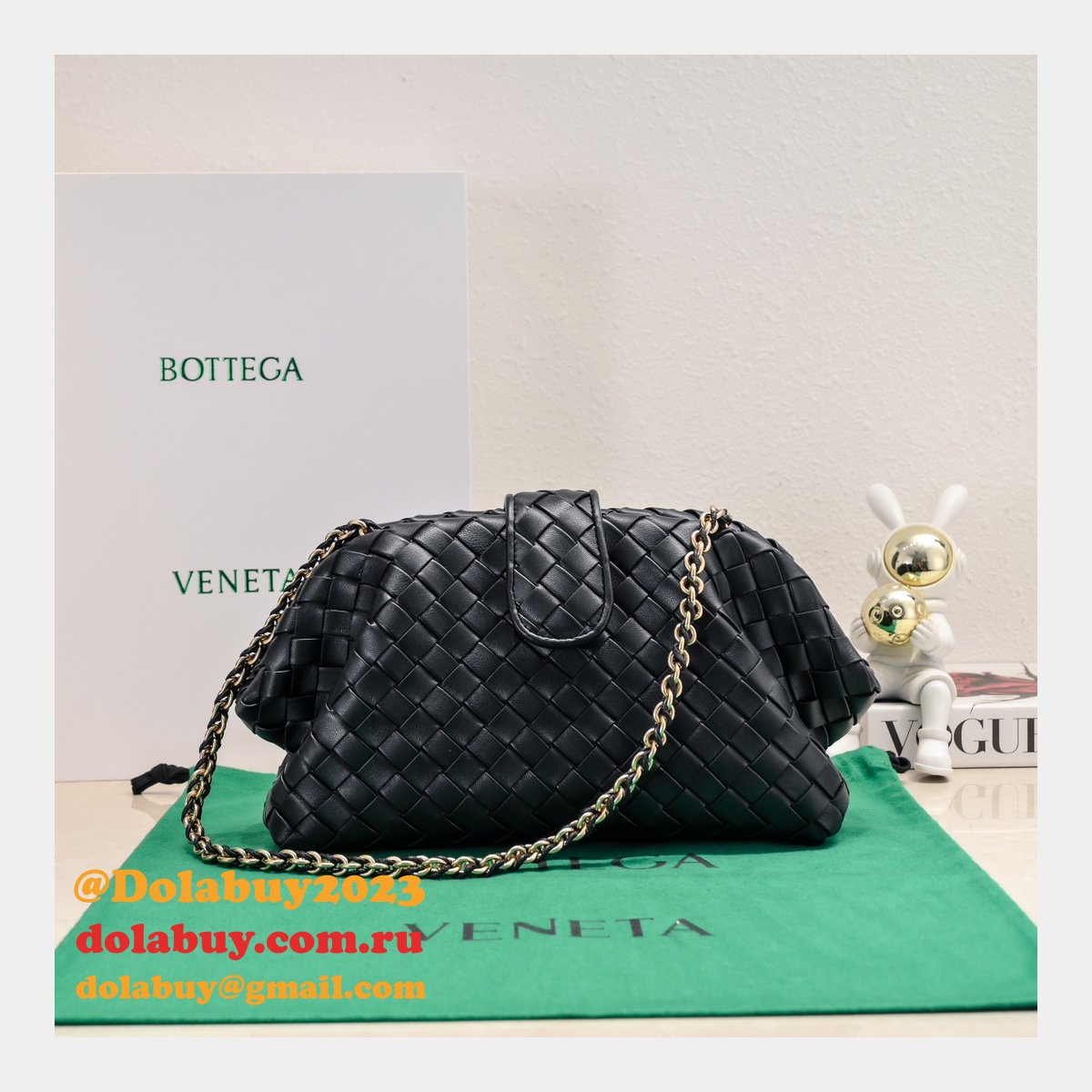 top quality b0tte*a Ven*ta teen lauren 1980 with chain