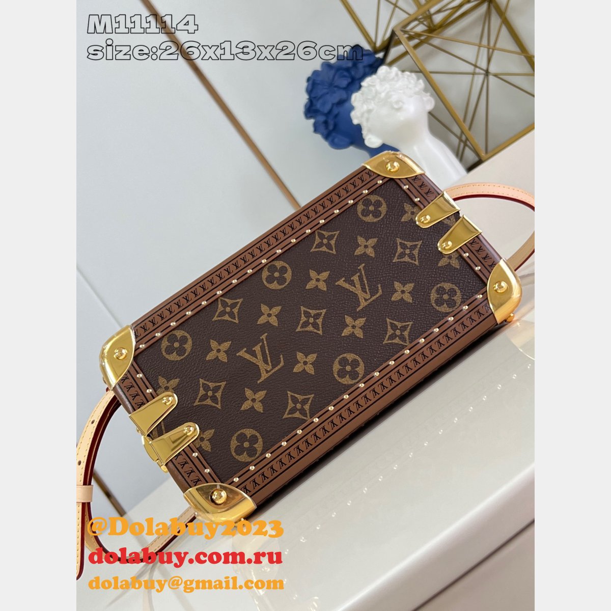 Louis Vuitton 1:1 Mirror Alma Trunk Monogram Les Extraordinaires M11114 Bags