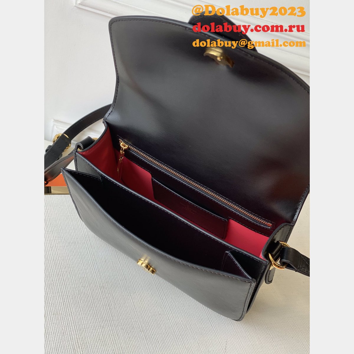 Replica Louis Vuitton LV Pont 9 M55948 Luxury Black Bag