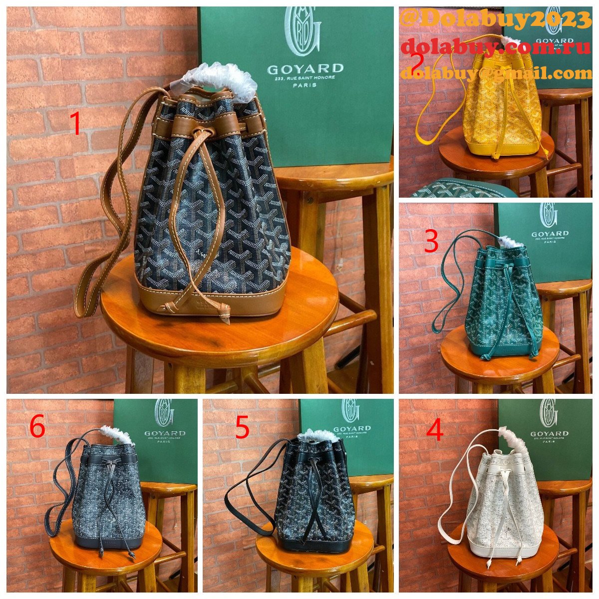 AAAA Luxury Quality Replica Goyard Petite Flot Online Sale