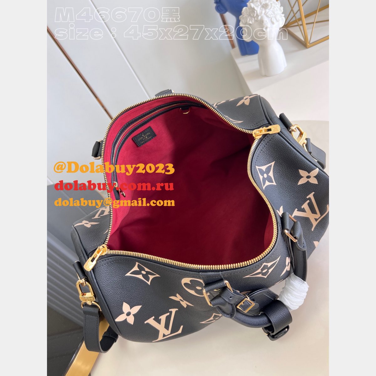 Keepall Bandoulière 45 Knock Off Louis Vuitton M46670/M46671 Bag