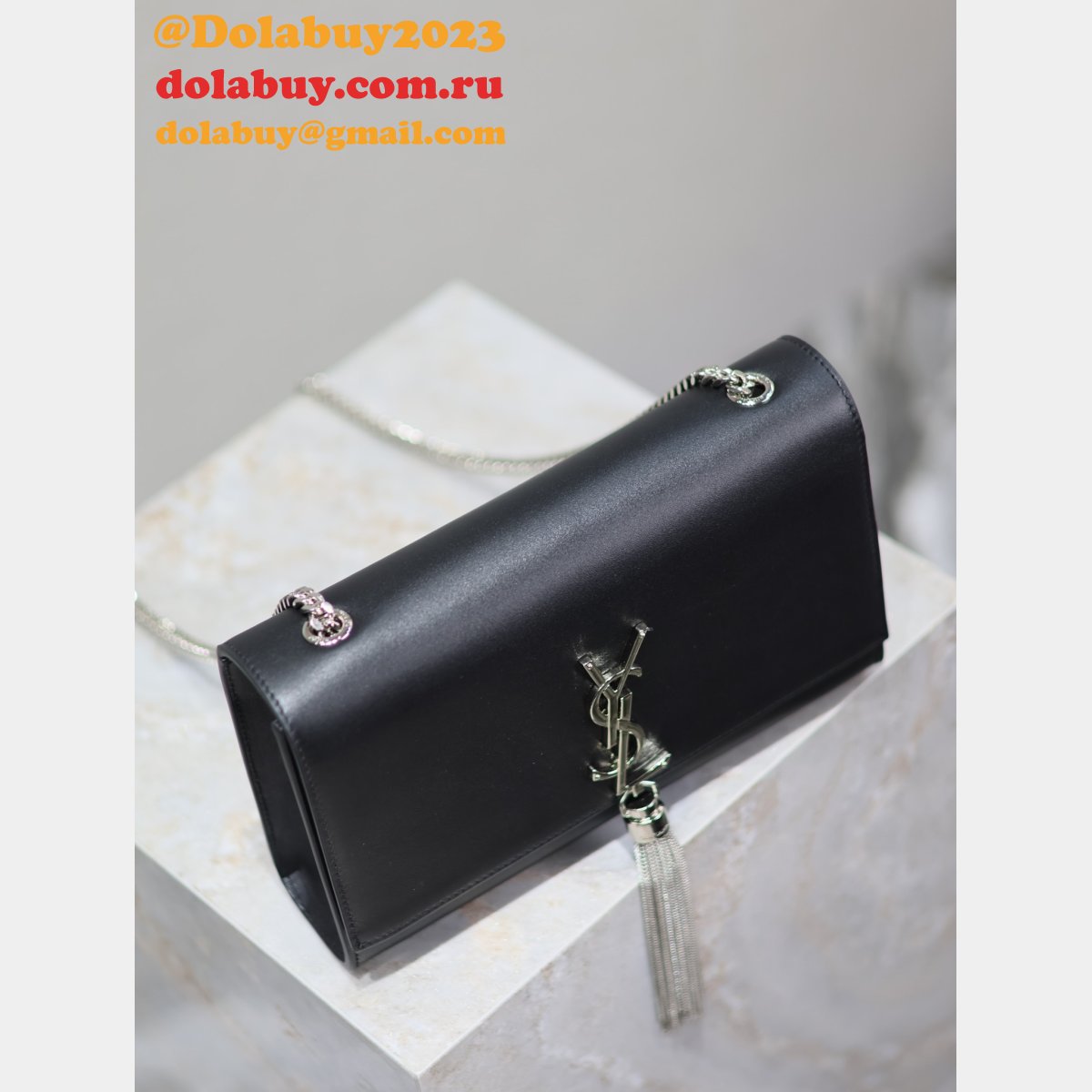 Luxury YSL KATE TASSEL handbag 354119 24cm