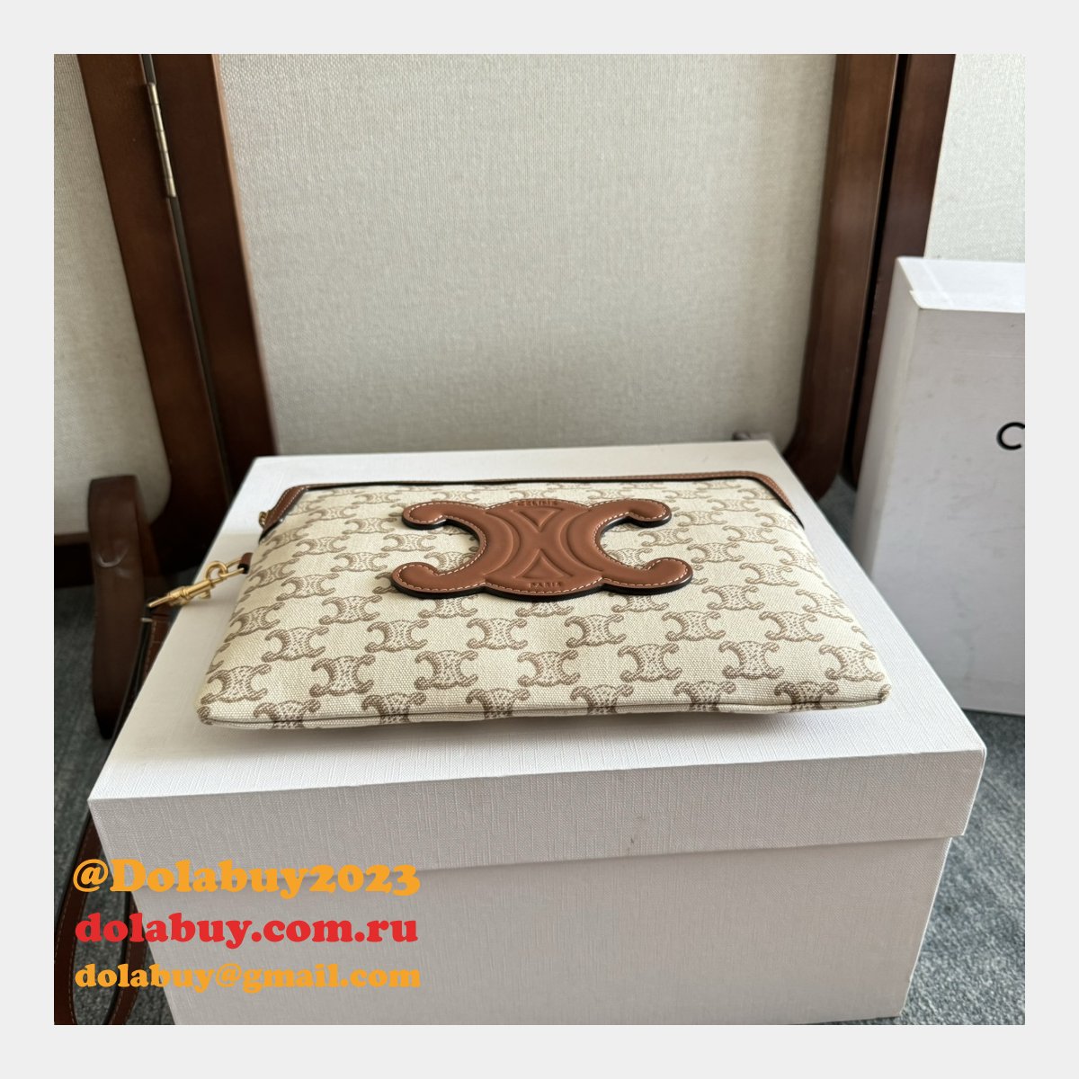 Top Quality Celine Fashion Designer 107502 Clutch