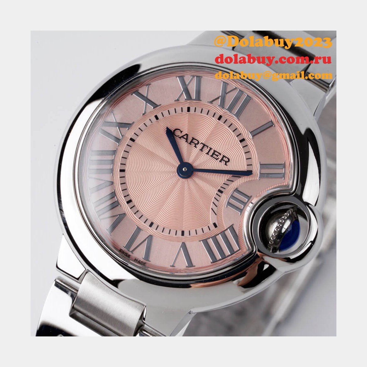 Cartier 33mm Ballon Bleu de Cartier watch